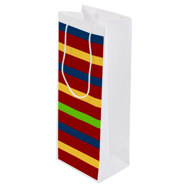 IMADEIRA GESCHENKTÜTE FÜR WEINFLASCHEN (Vorderseite Schrägansicht)