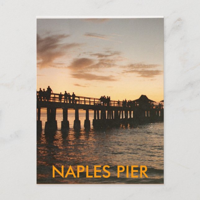 Image0-8, NAPLES PIER Postkarte (Vorderseite)