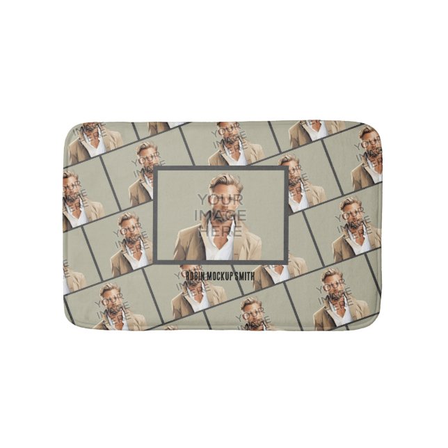 Image Foto Personalisierte Bath Mat Badematte (Vorderseite)