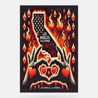 IMAGEN ALUSIVA A LA SOLIDARDAD CON LOS ANGELES C. ACRYLSCHILD