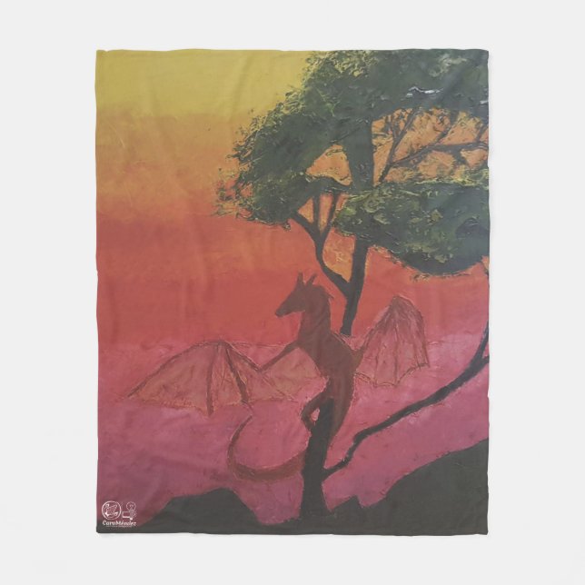 Imagen de mi obra arte Fantasía y realidad Fleecedecke (Vorderseite)