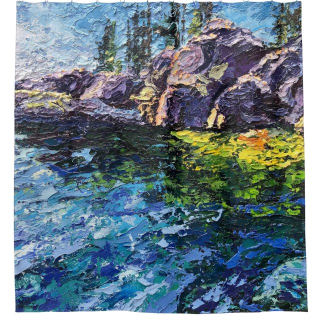 Imagen de mi obra arte Marítimo Duschvorhang (Vorderseite)