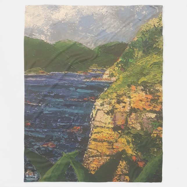 Imagen de mi obra La roca Fleecedecke (Vorderseite)