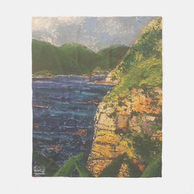 Imagen de mi obra La roca Fleecedecke (Vorderseite)