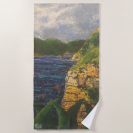 Imagen de mi obra La roca Strandtuch