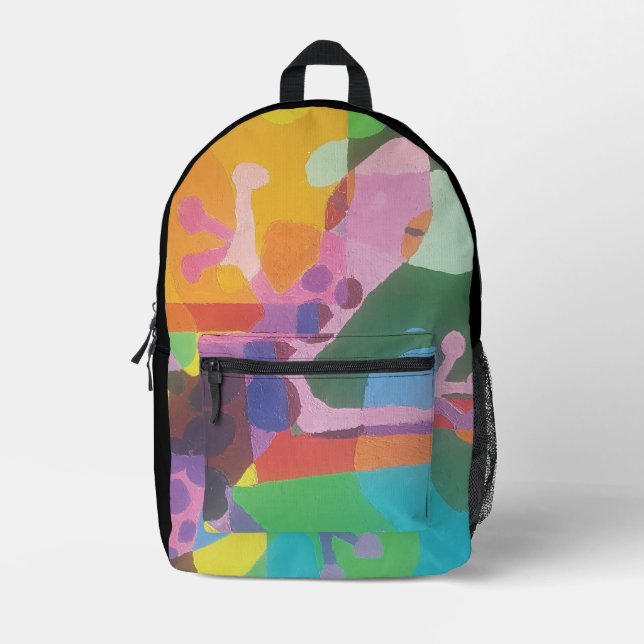 Imagen de mi obra Lagartija SERIE Bedruckter Rucksack (Vorderseite)