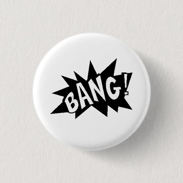 images3 BANG explosions klingt laut Comic Button (Vorderseite)