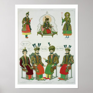 Images from the Georgian Goudiar, plate 45 from 'L Poster