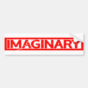 Imaginäre Briefmarke Autoaufkleber