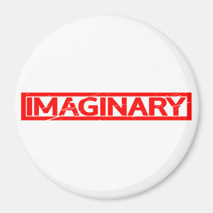 Imaginäre Briefmarke Magnet