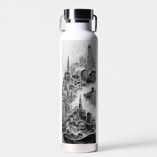 Imaginäre Stadt San Francisco Trinkflasche