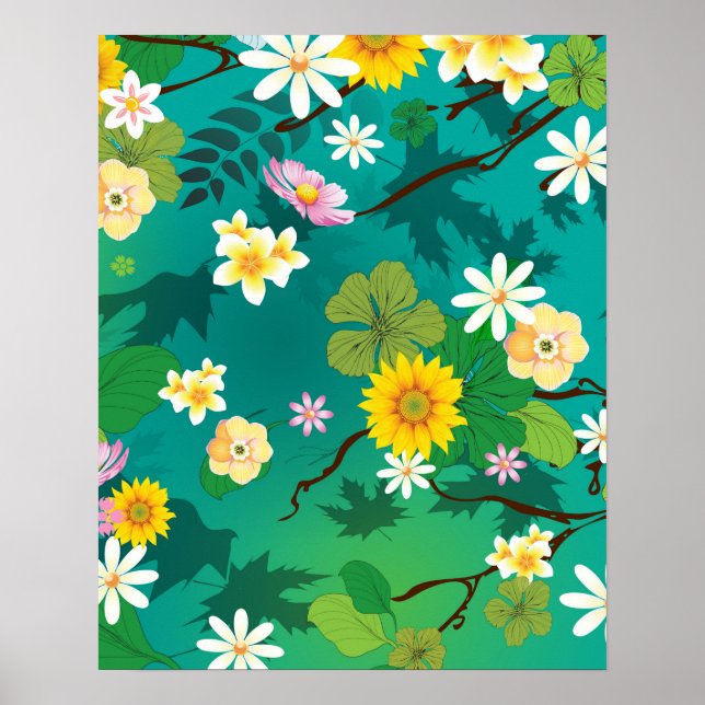 Imaginärer Dschungel 1 Poster (Vorne)