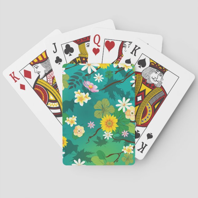Imaginärer Dschungel 1 Spielkarten (Rückseite)