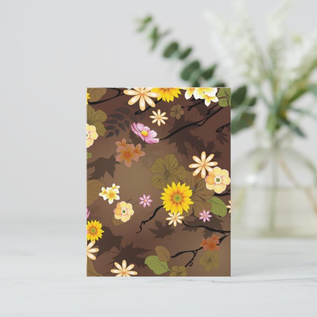 Imaginärer Dschungel 3 Postkarte (Stehend Vorderseite)