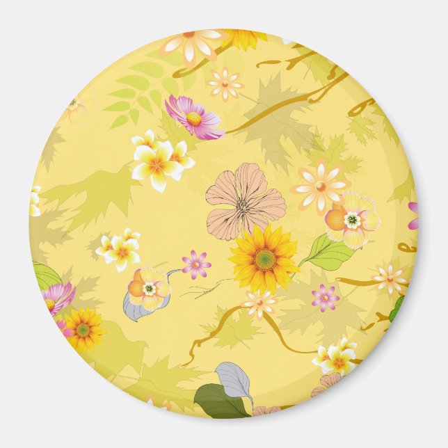 Imaginärer Dschungel 5 Magnet (Vorne)