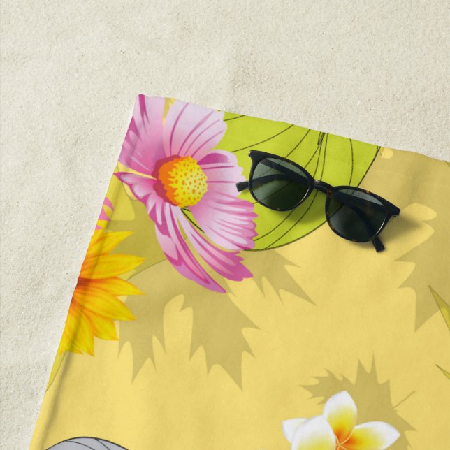 Imaginärer Dschungel 5 Strandtuch (Beispiel)