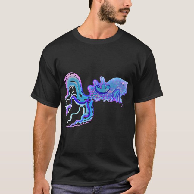 Imaginärer Fisch T-Shirt (Vorderseite)