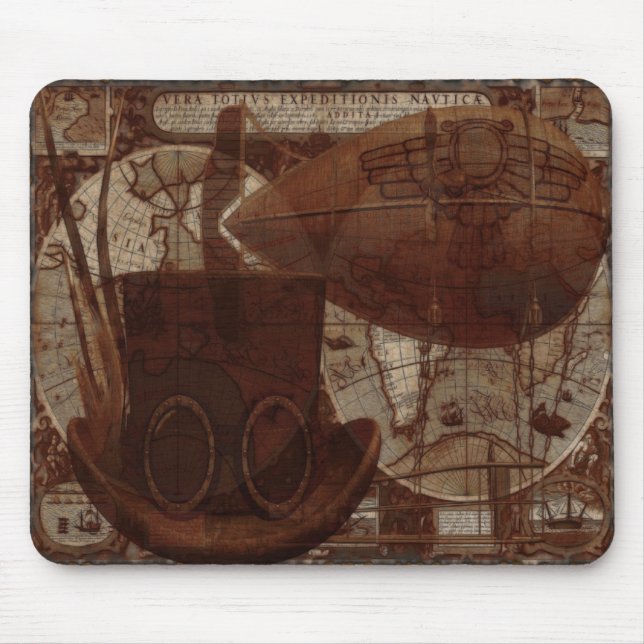 Imaginarium Steampunk Mixed Media Mousepad (Vorne)