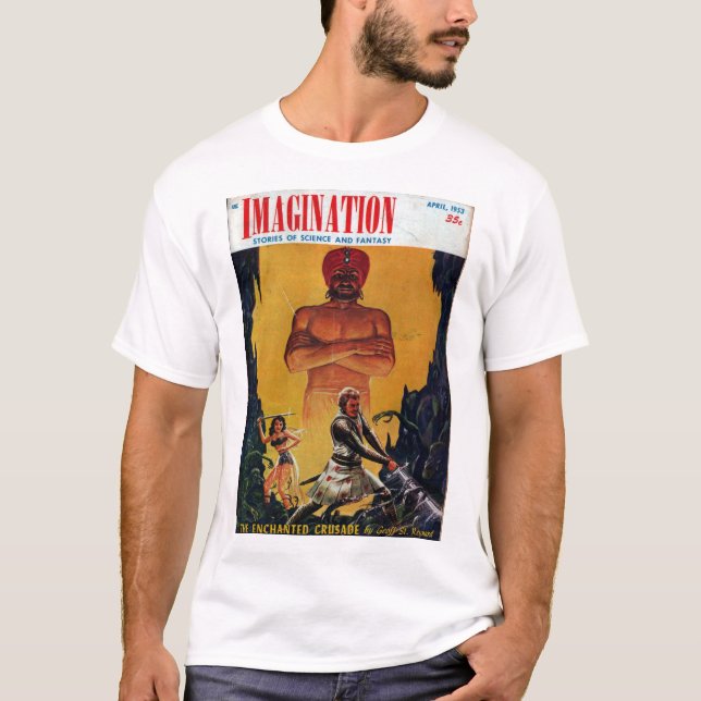 Imagination - 1953-4_Pulp Art T-Shirt (Vorderseite)