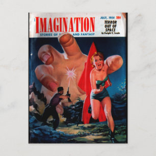 Imagination - 1954-7_Pulp Art Postkarte