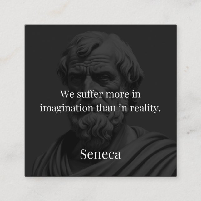 Imagination and Suffering: Seneca on Perception Begleitkarte (Vorderseite)