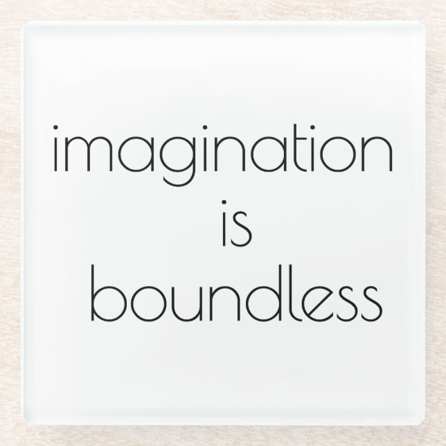 Imagination Glass Untersetzer (Vorderseite)