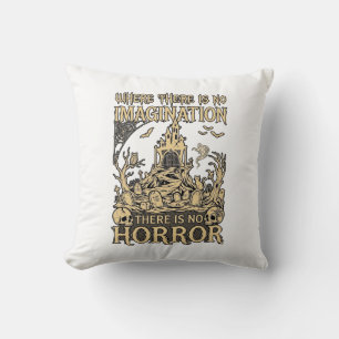 Imagination Horror Halloween Spukhaus Friedhof Kissen