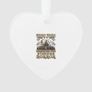 Imagination Horror Halloween Spukhaus Friedhof Ornament