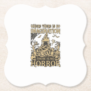 Imagination Horror Halloween Spukhaus Friedhof Untersetzer