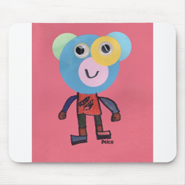 Imagination Man- Kids Art for CHOC Mousepad (Vorne)