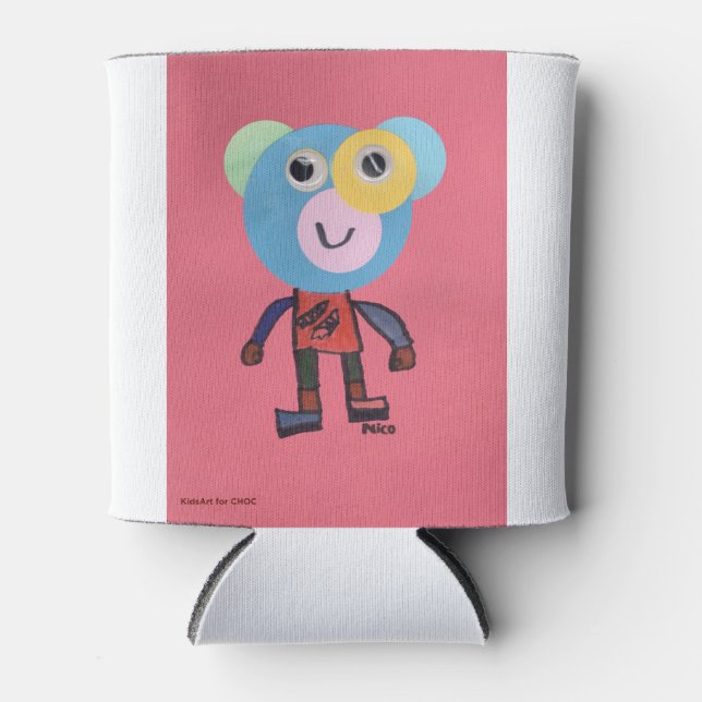 Imagination Man - Kinderkunst für CHOC Dosenkühler (Vorderseite)