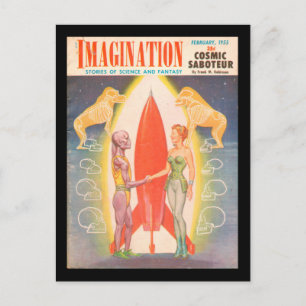 Imagination v06 n02 (1955-02.Greenleaf)_Pulp-Kunst Postkarte