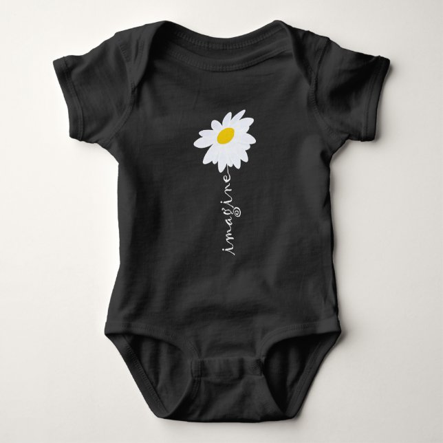 Imagine Daisy Blume Baby Strampler (Vorderseite)