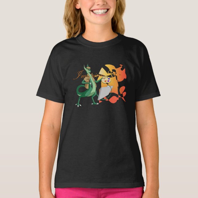 "Imagine" Dragon Painter T-Shirt (Vorderseite)