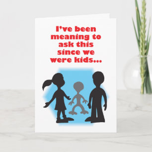 Imagine Friend Humour Birthday Card Karte