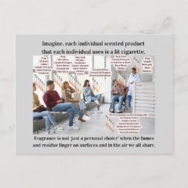 Imagine If Scented Products Were Lit Cigarettes Postkarte