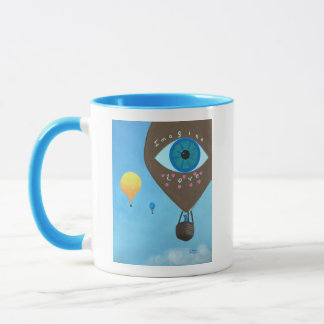 Imagine Love, Hot Air Balloons, Mugs Tasse