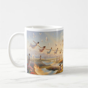 Imagine Peace Garden Dreamscape Fantasy Tasse