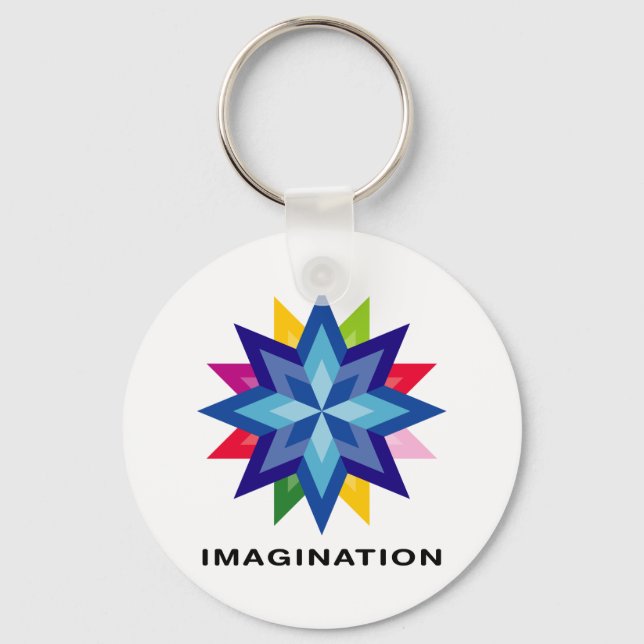 Imagine Star Schlüsselanhänger (Vorderseite)
