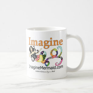 ImagineMermaid.com fördernd Kaffeetasse