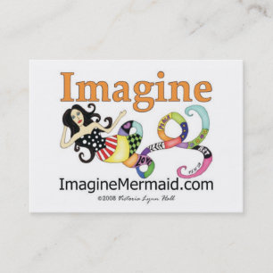 ImagineMermaid.com Imagine Mermaid Visitenkarten Visitenkarte