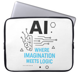 Imaging trifft Logik-Schläfchen | Creative Tech Laptopschutzhülle
