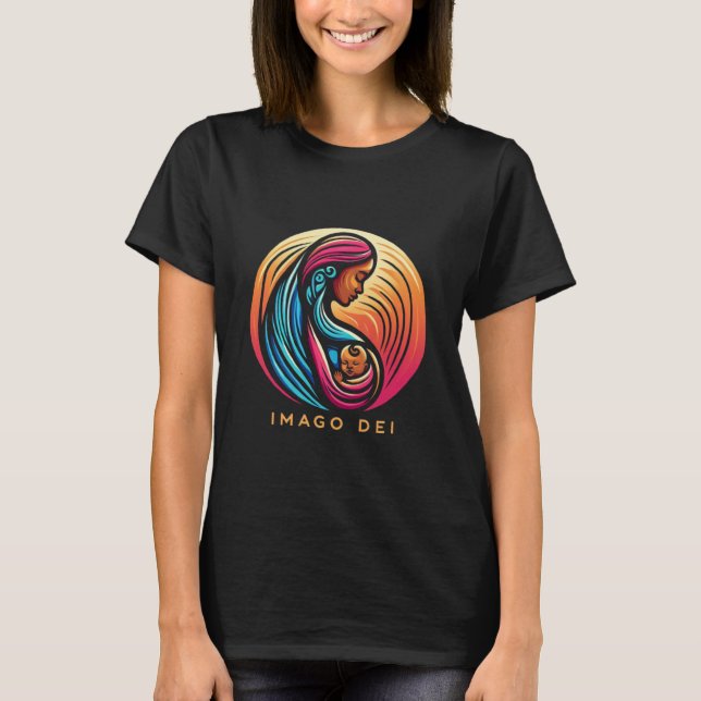 Imago Dei Image of God Women's Basic T - Shirt (Vorderseite)