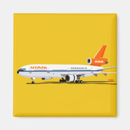 Imán Avion Vintag Viasa DC-10 Magnet