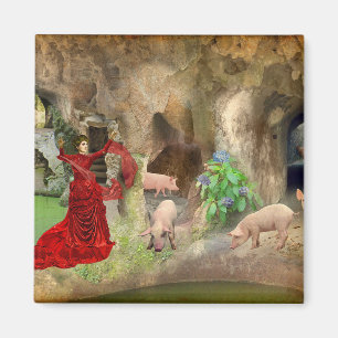 Imán Circe na Quinta da Regaleira Magnet