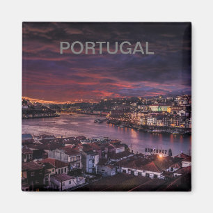 imán de la ciudad de Porto en Portugal Magnet