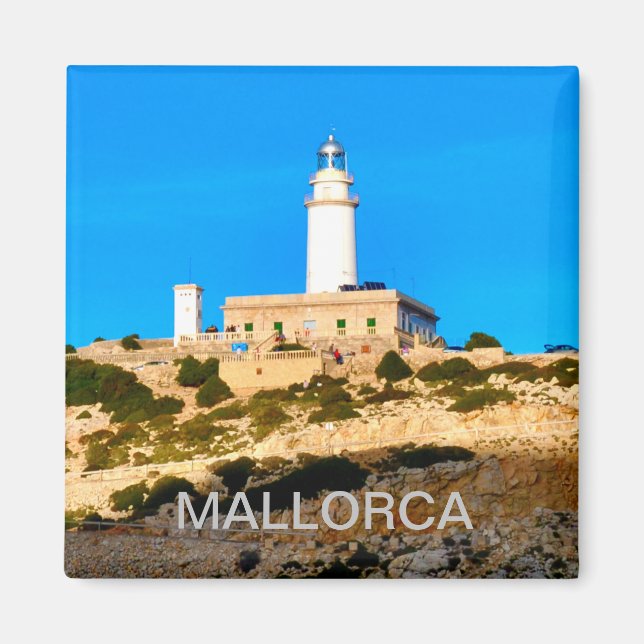 imán de Pollença en la isla de Mallorca Magnet (Vorne)