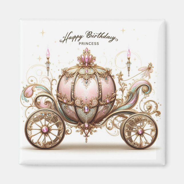 Imán Happy Birthday  Magnet (Vorne)