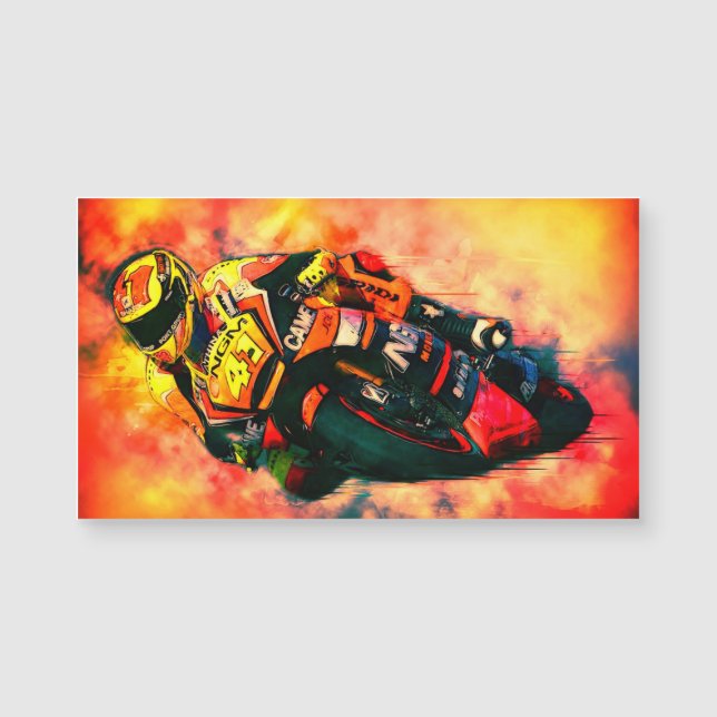Imán moto gp magnetkarte (Vorderseite)