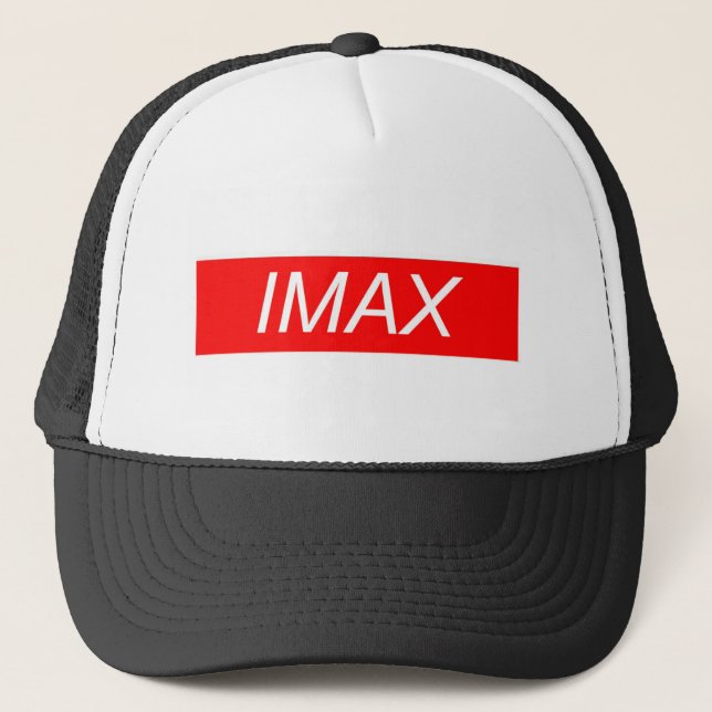 IMax Kasten-Logot-shirt Truckerkappe (Vorderseite)